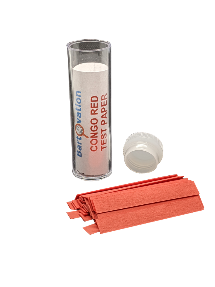 Congo Red Test Paper [Vial of 100 Strips]