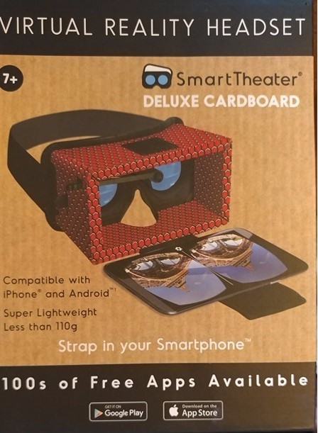 SMART THEATER VIRTUAL REALITY HEADSET -  Android & IPhone Compatible
