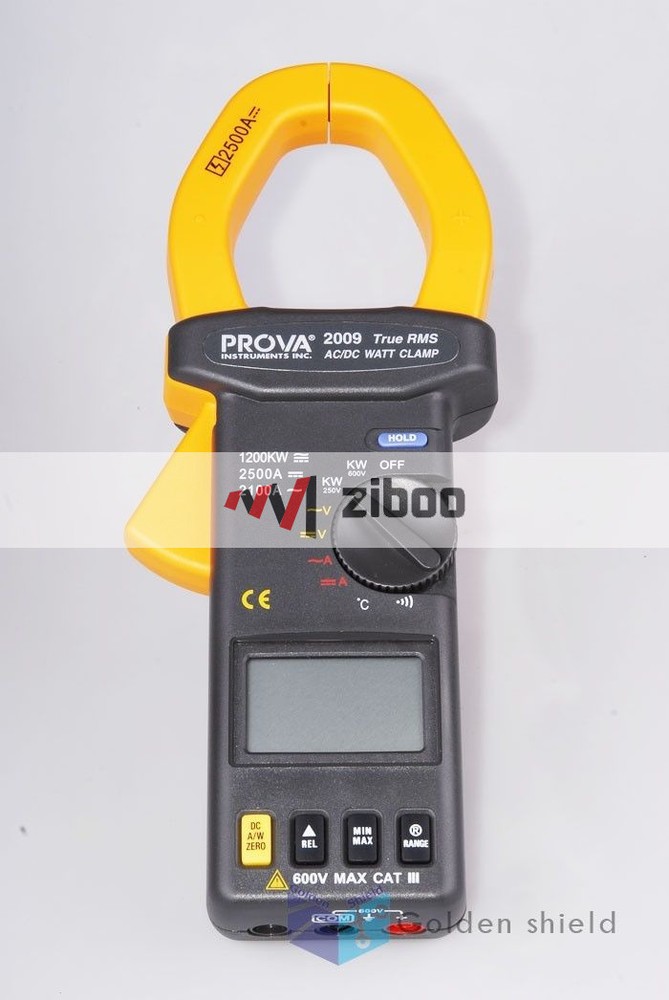 PROVA 2009 AC/DC True RMS Watt Digital Clamp Meter✦Kd