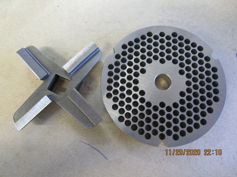 #32 3/16'' GRINDER PLATE & KNIFE