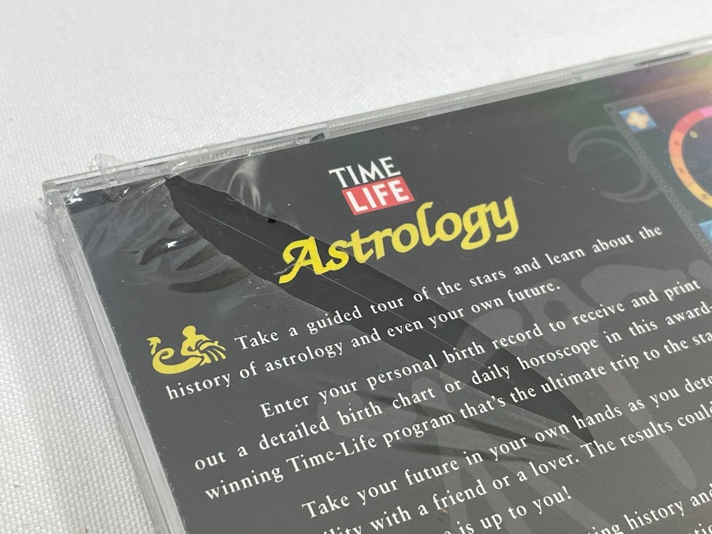 Vintage 1994 Time Life Astrology MAC CD-ROM Software Game