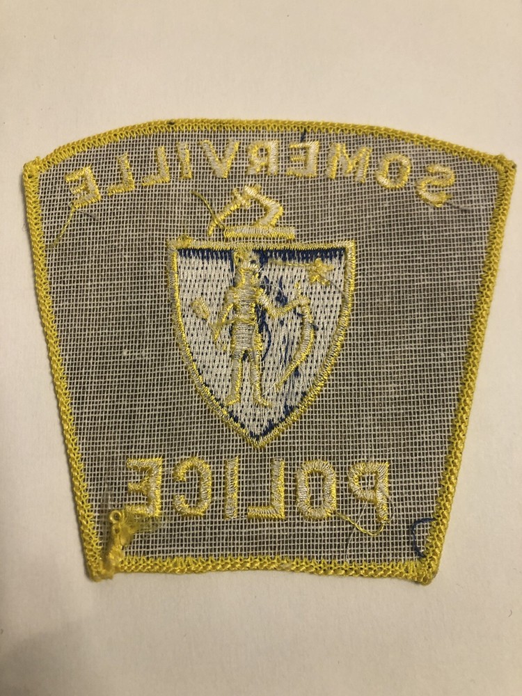 Somerville Massachusetts Police Patch