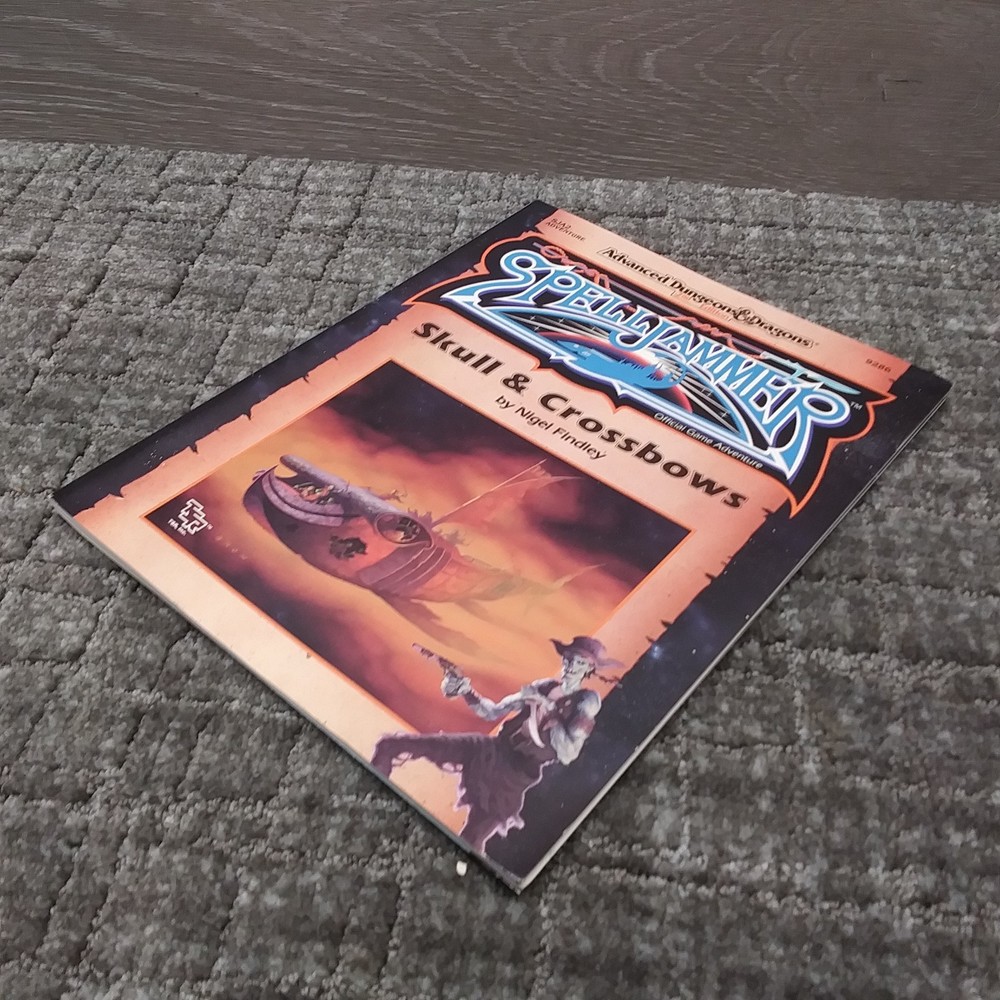 Dungeons and Dragons Spelljammer Skull & Crossbows with inserts