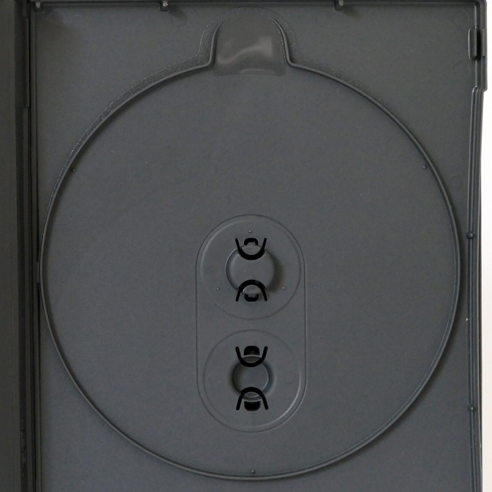 1 Black Multi Seven 7 Discs DVD Case CD PC Media Storage 50mm New