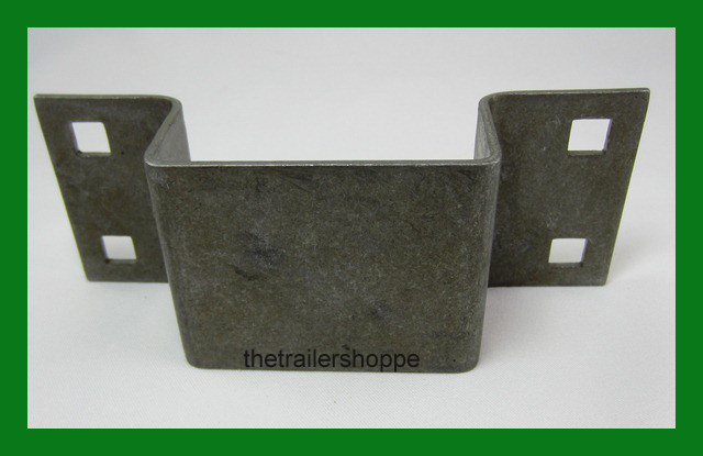 Bolt On Stake Pockets 1PC Truck Trailer 1/8" Steel Pocket Size; 3 X 1-1/2