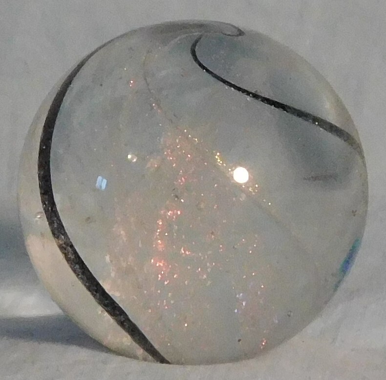 Andy Davis Contemporary Handmade Marble, 1 13/16" Diameter, #9251B