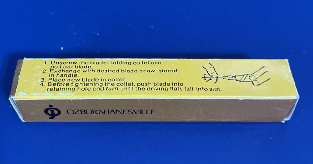 Wavetek Branded Osburn Janesville Mini Fix Screwdriver Set 🆕
