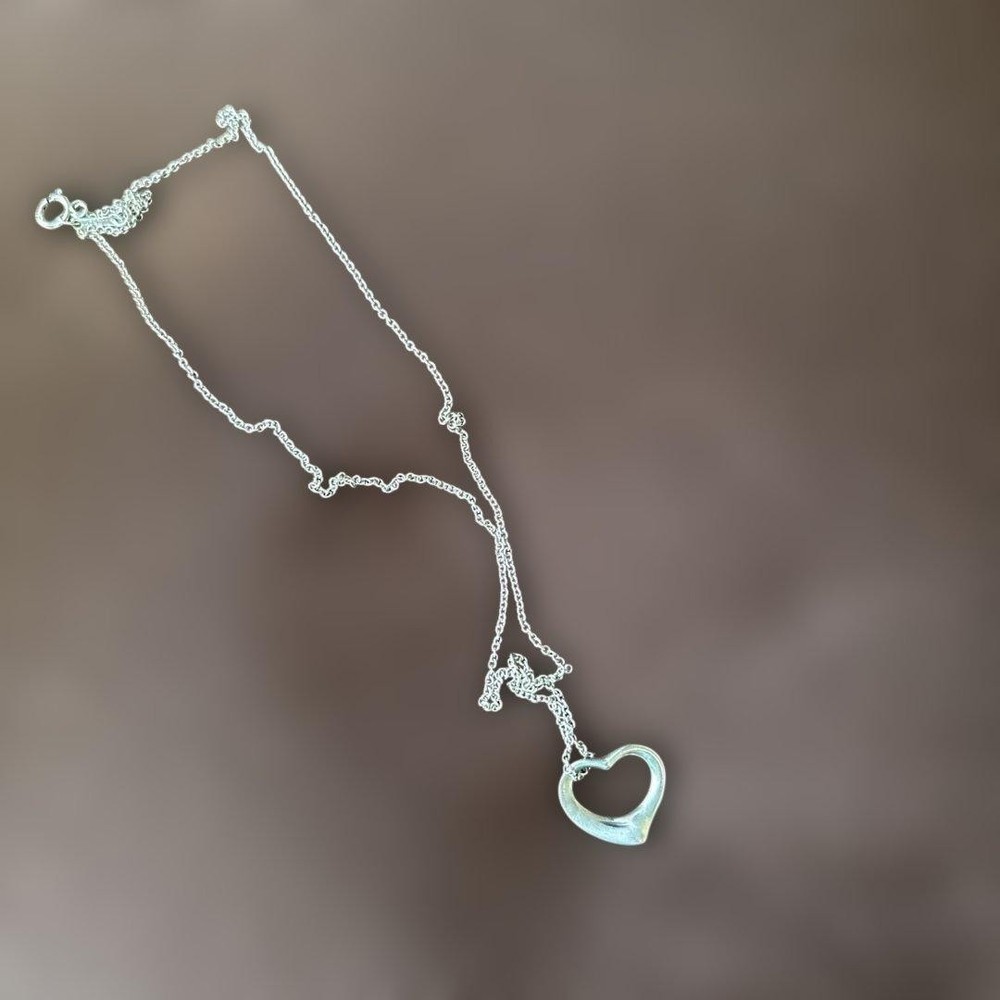 Tiffany Open Heart 925 Necklace