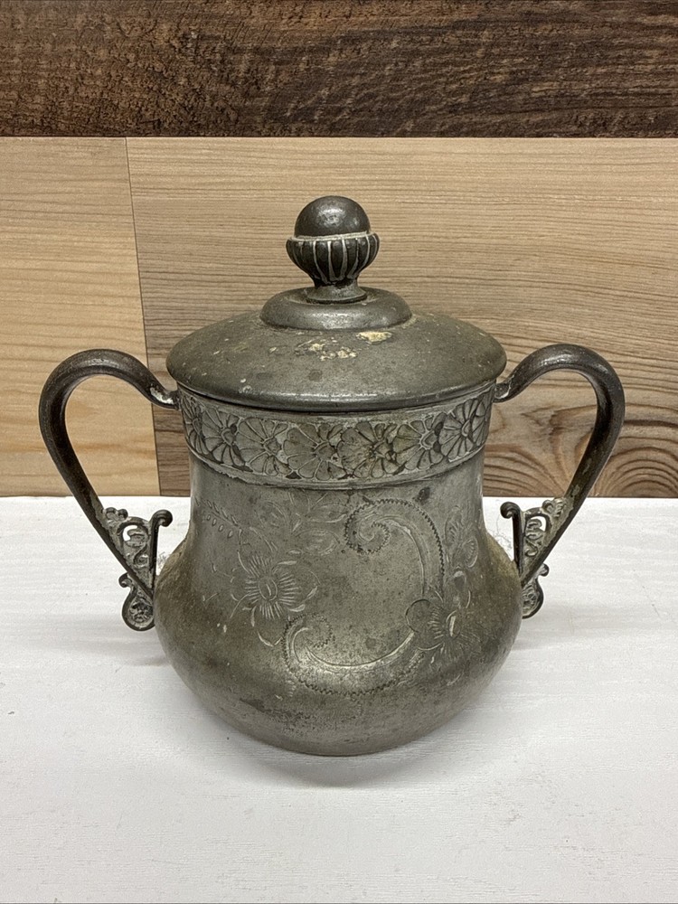 Vintage Silver Plated Sugar Bowl