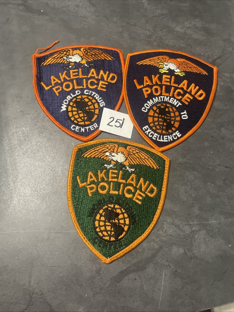 Lakeland FL Police Patch -251
