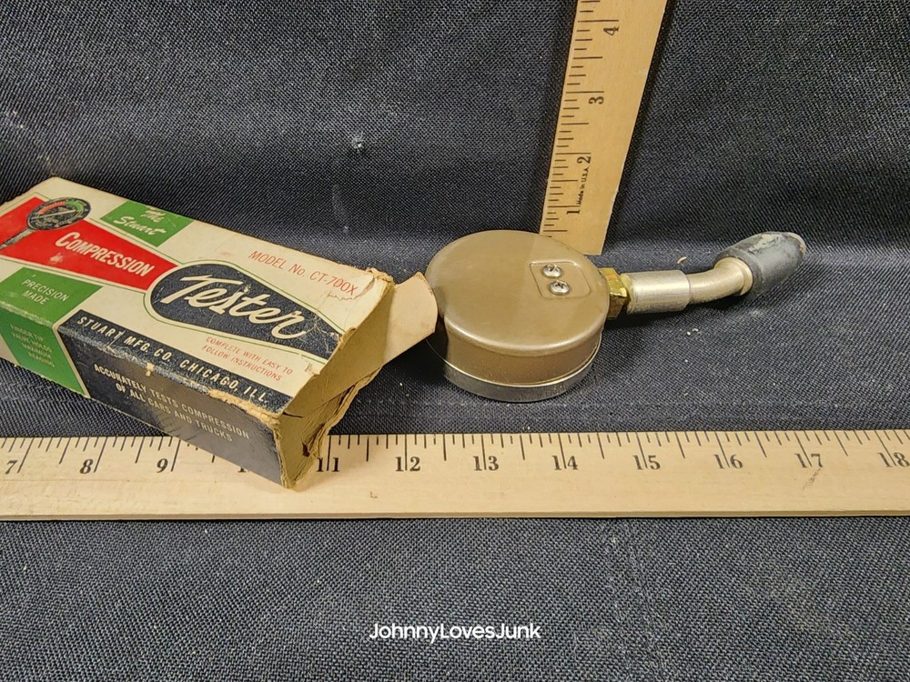 Vintage Testers Stuart Compression Tester Model # CT-700X OG Box