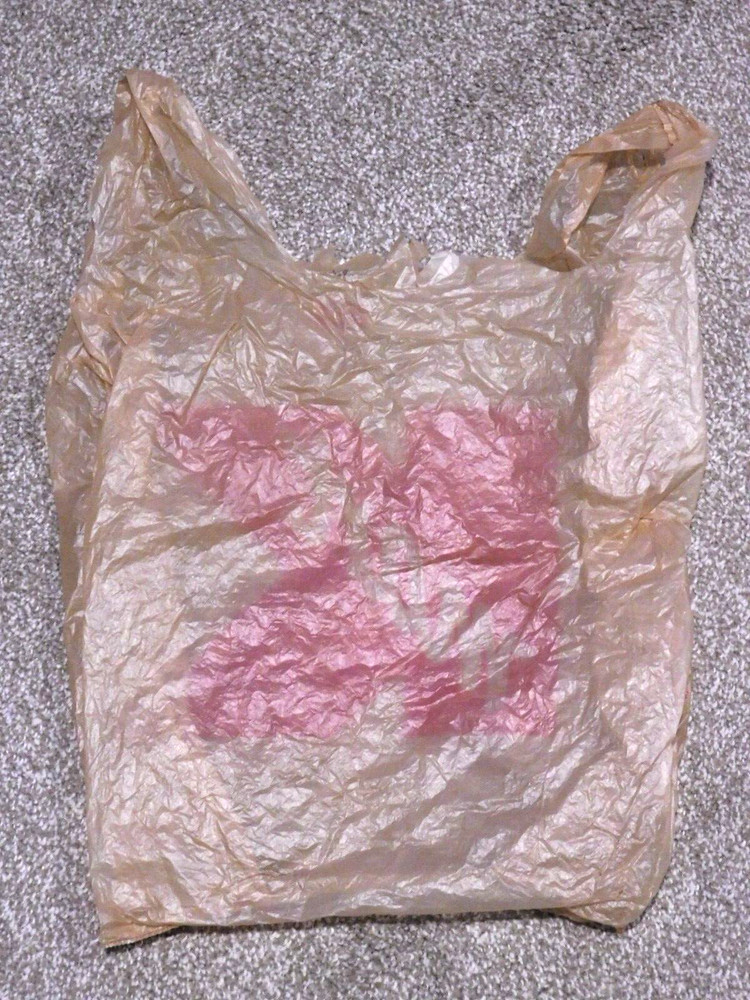 KMART 20" x 13.5" PLASTIC BAG (Used)