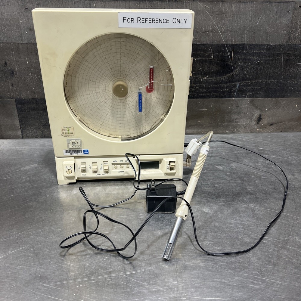 Omega CT Temperature & Humidity Chart Recorder Used Surplus