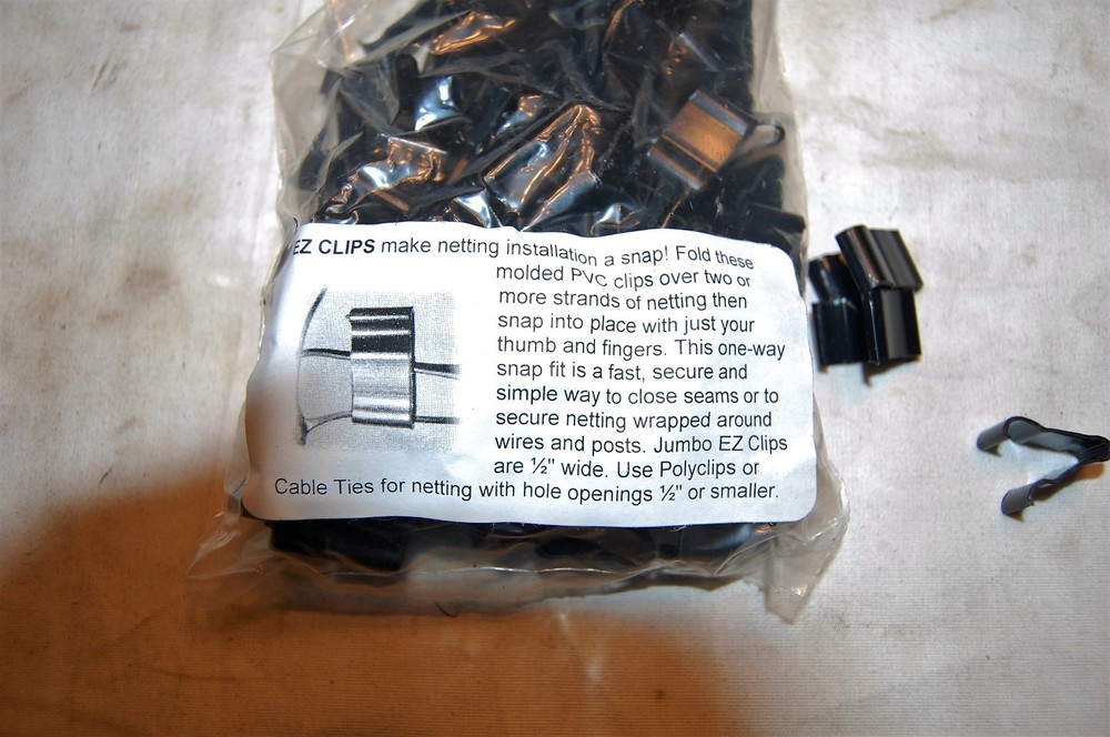 EZ Clips For Netting Installation (100 Clips)