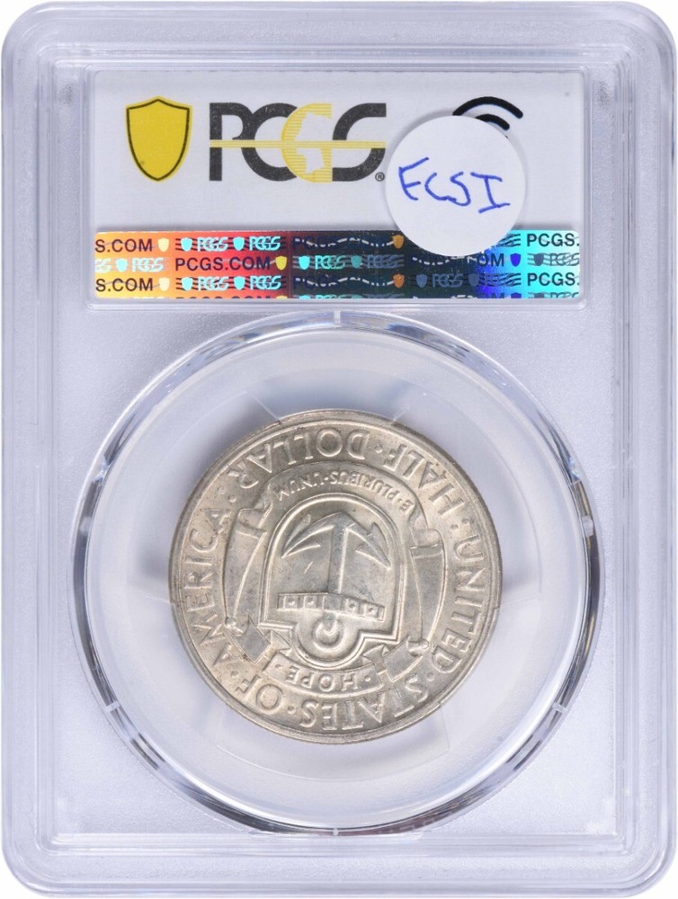Rhode Island Commemorative Silver Half Dollar 1936-D MS64 PCGS