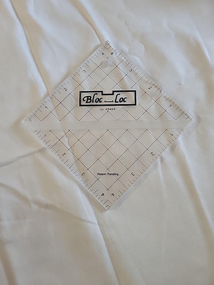 Bloc Loc Half Square Triangle Multi Size up to 4 1/2"