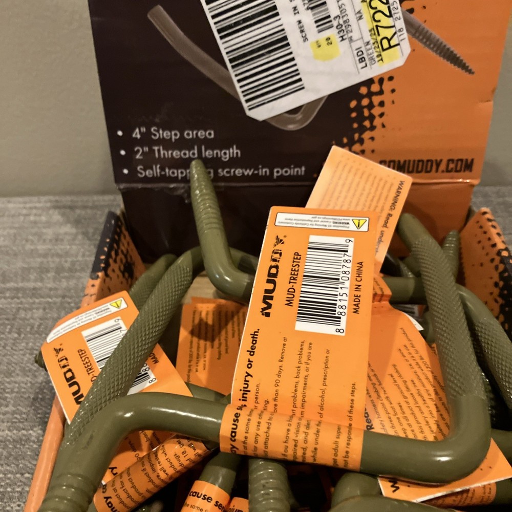 Muddy Step-Up Tree Step Bulk Pdq Lot Of 16