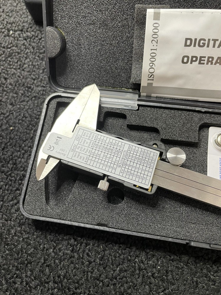 New 6” Digital Electronic Caliper Measure w/ LCD Display Screen