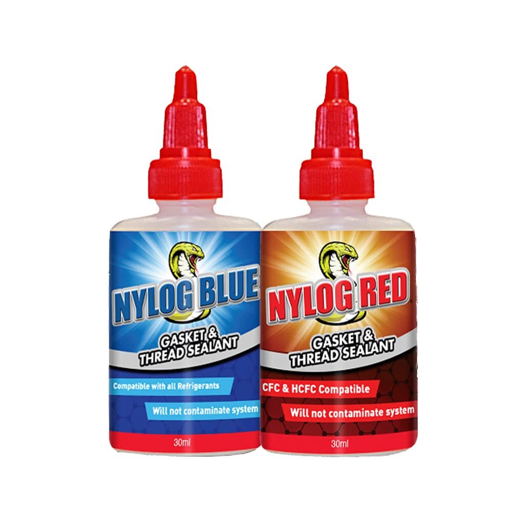 Refrigeration Technologies Nylog  Blue + Red Gasket Thread Sealant RT201B RT200R