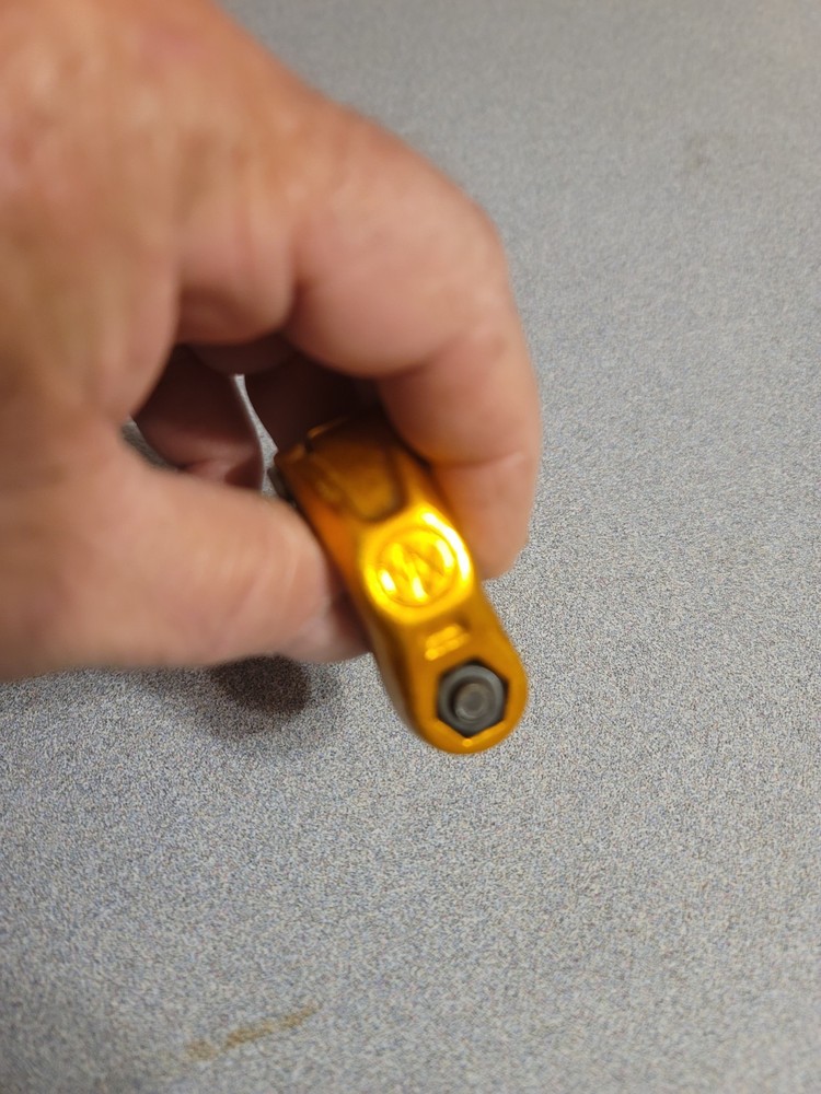 MX HINGED SEAT POST CLAMP 25.4mm (1") GOLD