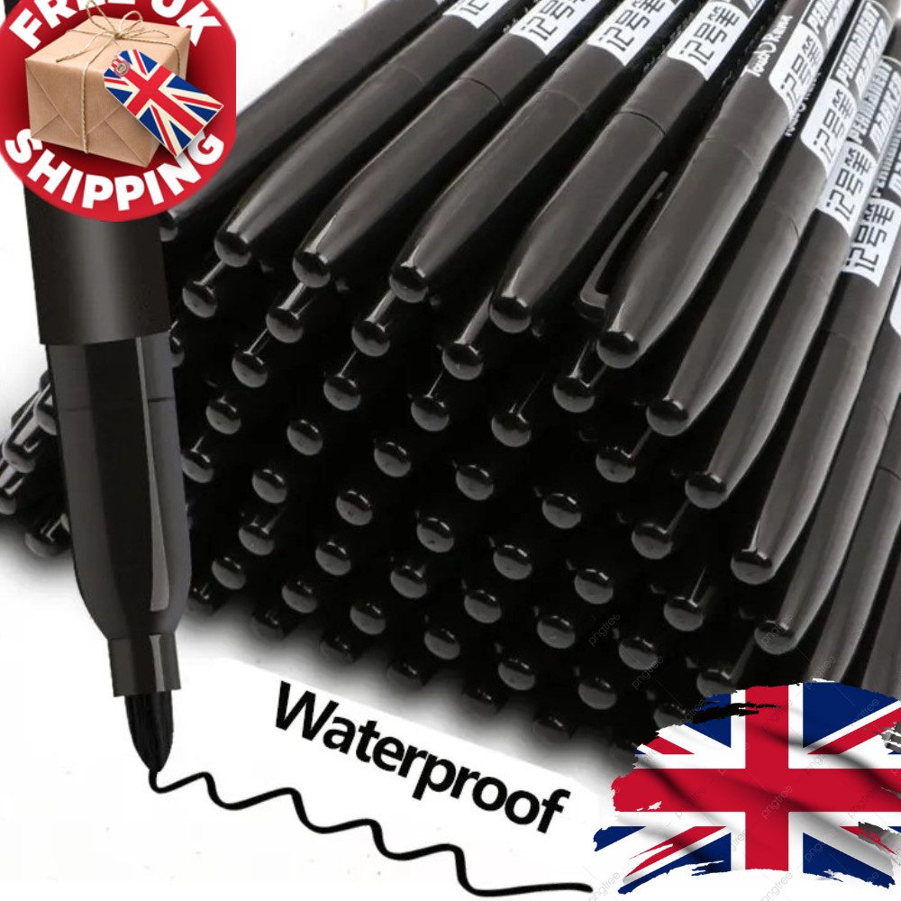 6Pcs Professional Permanent Marker Set