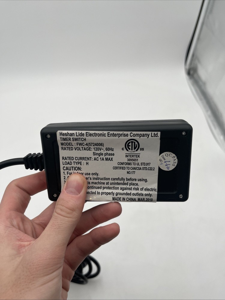 HESHAN LIDE Fog Machine FWC-4 Replacement Timer Switch Controller Only 120V