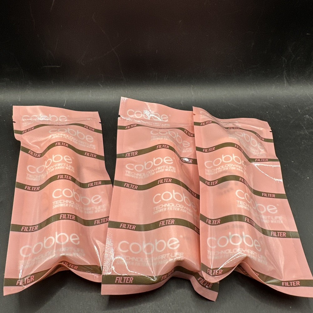 Cobbe 3 Pack Replacement Filters for Handheld Shower Head - Water Softener