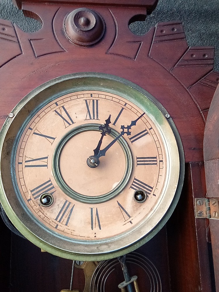Antique Regulator Wall Clock
