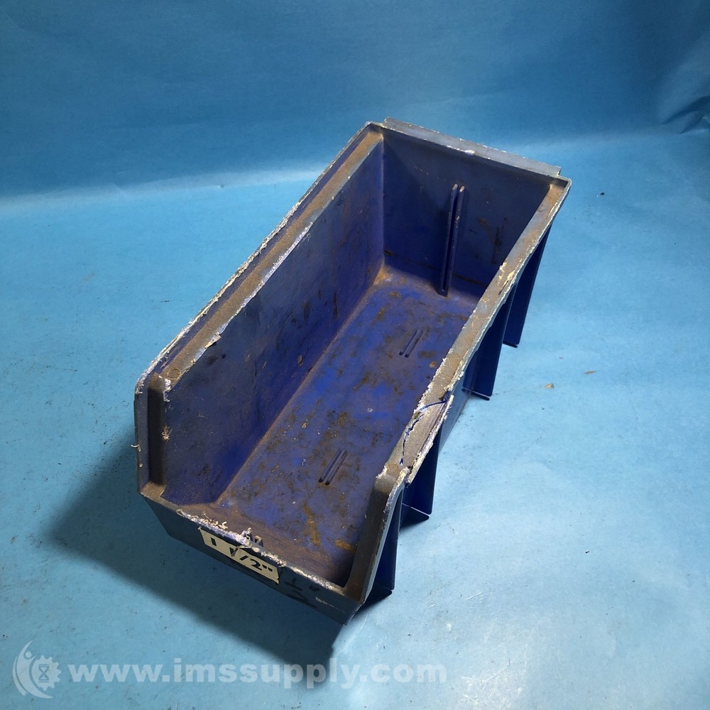 Global 550106 Blue Storage Plastic Stacking Bin 0866