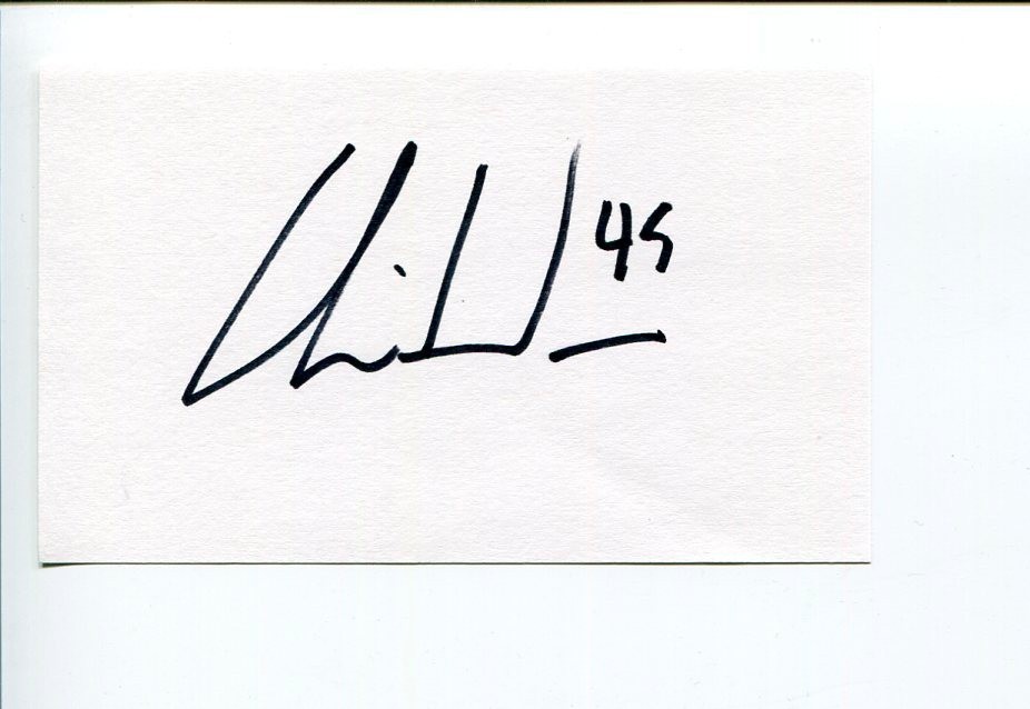 Chris Durno Colorado Avalanche Star Signed Autograph