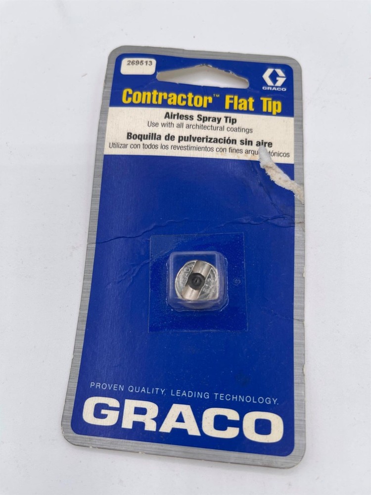 Open Box, Graco Contractor Flat Tip 269513