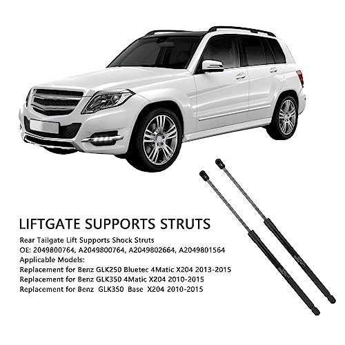 Rear Hatch Lift Supports, Smooth Stable Operation Liftgate Struts 2 Pack