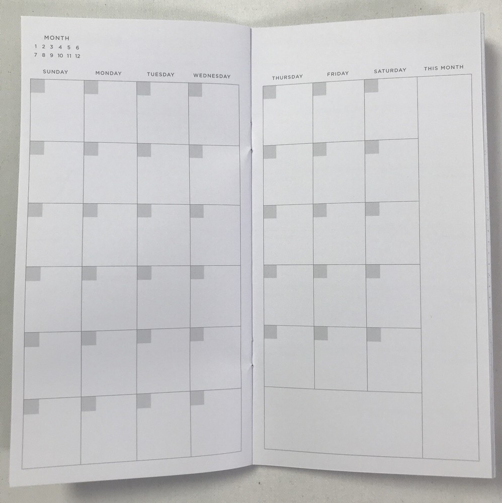 4 Pack Slim Books- 1 Journal/Planner, 3 Blank