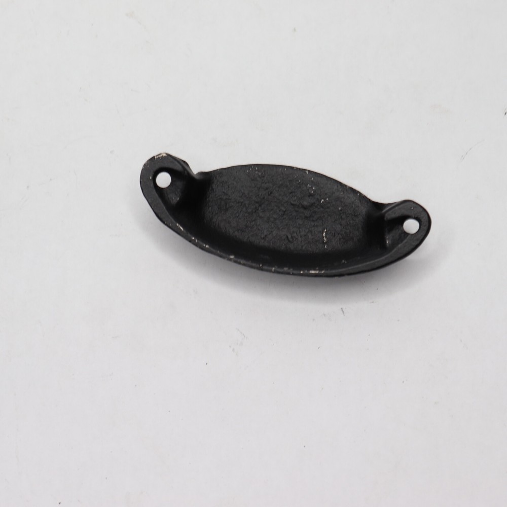 Restorers Classic Floral Cup Bin Pull Cast Iron 02093695