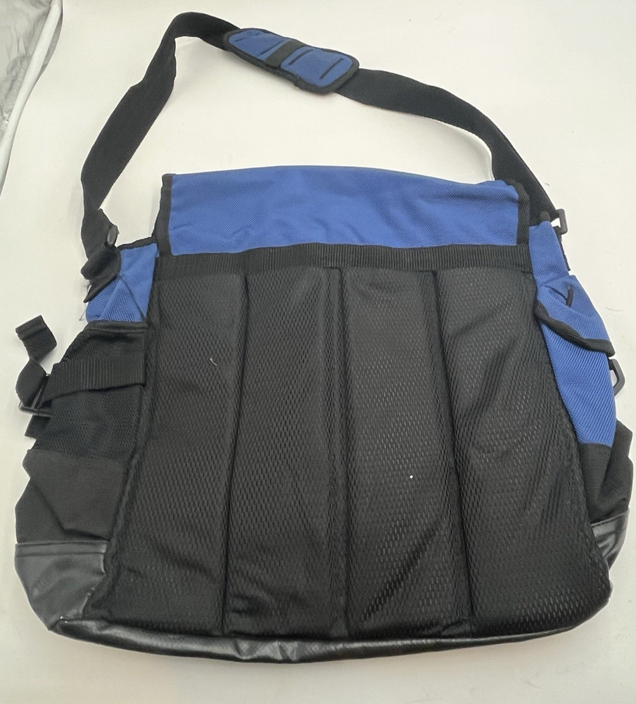 Gap Y2k Blue/Black Utilty Bag With Multiple Compartments