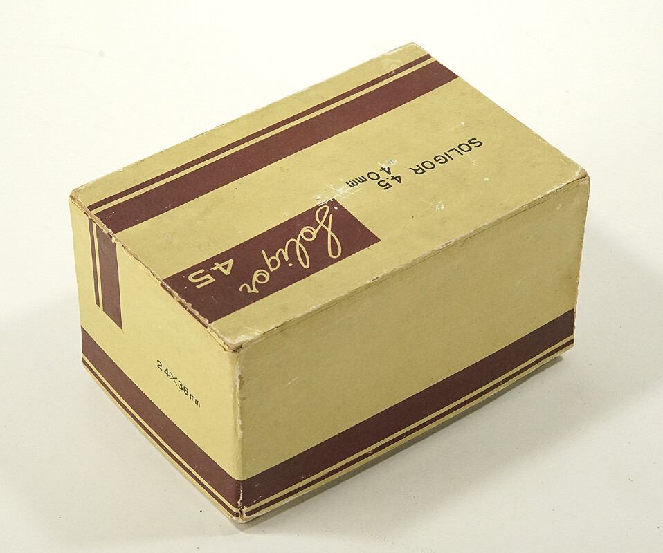 NIHON SOLIGOR 45, WITH CAP, CASE, INSTRUCTIONS, BOX (READ)/219507