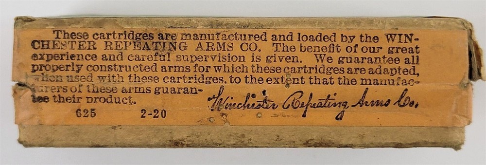 Winchester .32 Smith & Wesson Empty 2pc Box