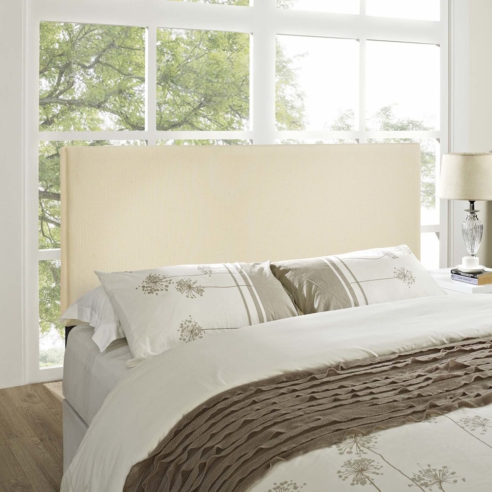Region Upholstered Fabric King Headboard