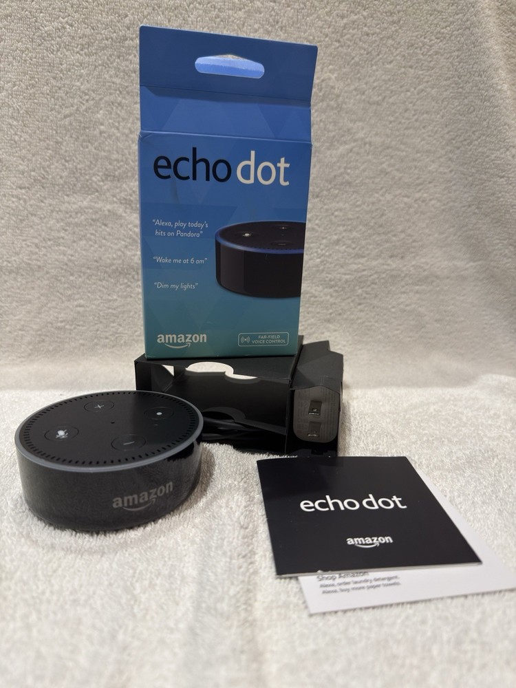BRAND NEW!  Amazon Echo Dot (2nd Generation) Smart Speaker - Black