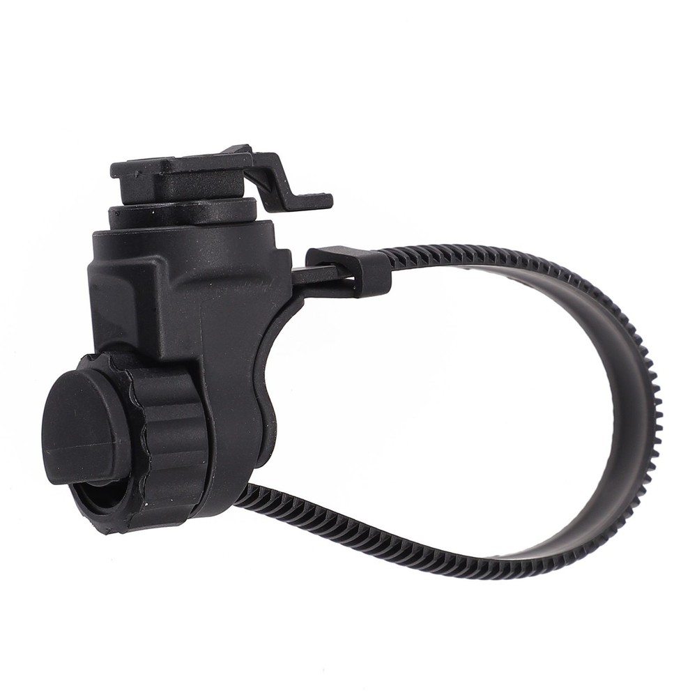 Bicycle Light Mount Handlebar Light ABS Bicycle Accessories Black Cycling