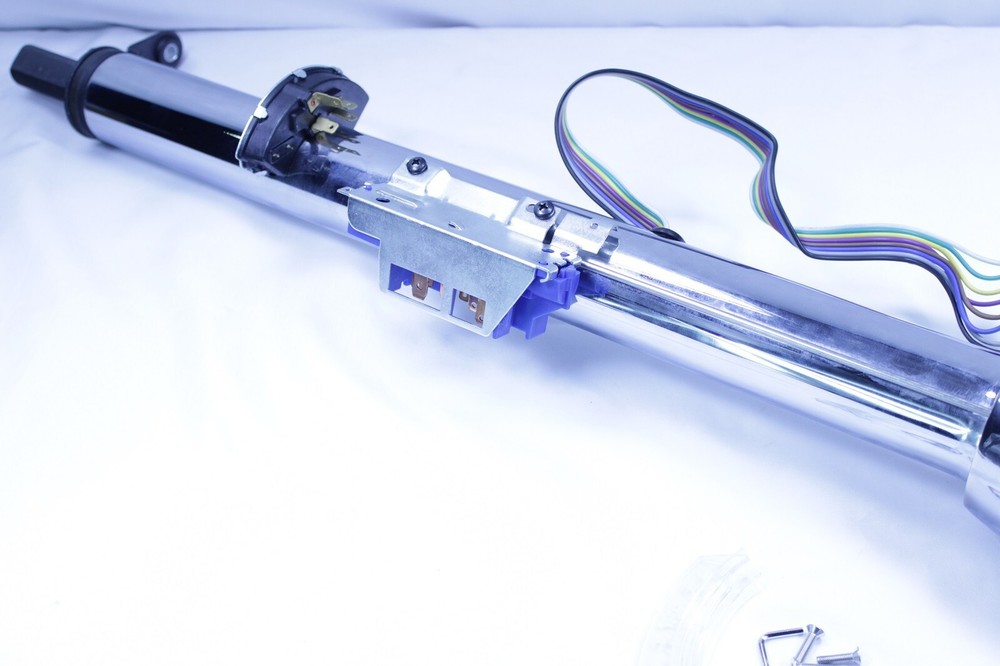 32"GM Style Tilt Steering Column Automatic Shift With Key & Gaap Steering Wheel