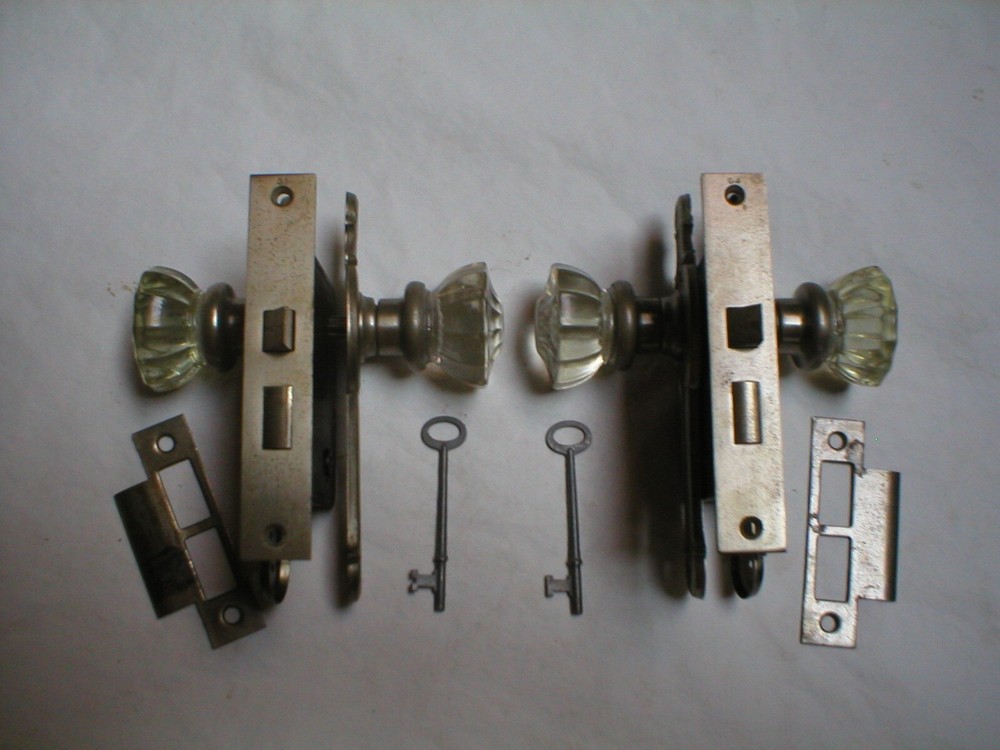 Antique Door Hardware Set