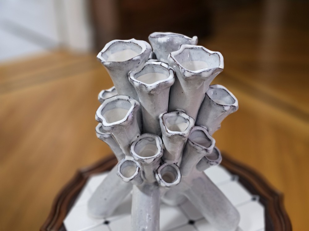 Sculptural Stoneware Vase
