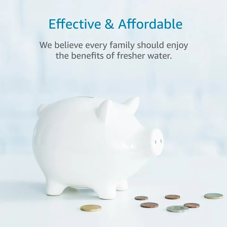 AQUA CREST DW2042FR-09 Refrigerator Water Filter,Replacement for Daewoo DW2042FR