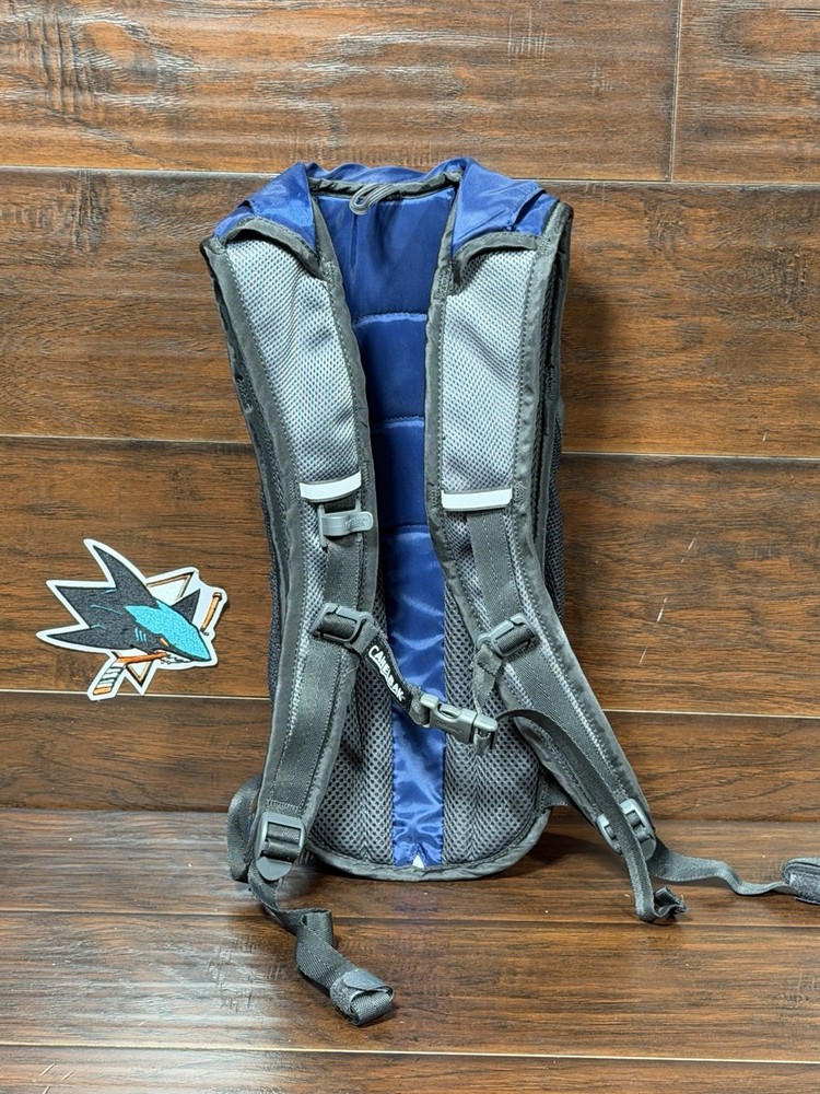 Camelbak Rogue Hydration Pack Blue No Bladder Hiking Running Backpack Used