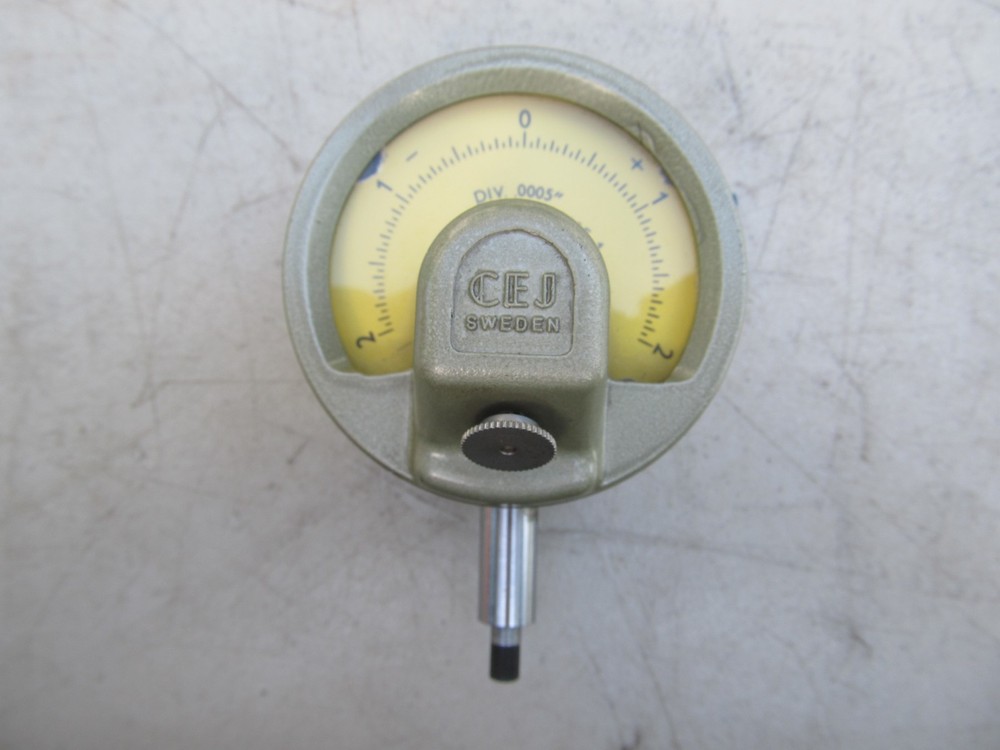 CEJ MIKROKATOR 500 E-1 Dial Indicator .0005" Precision Comparator