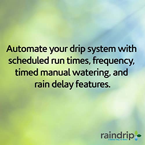 R675CT 3-Dial Water, Sprinkler Timer with Rain Delay for Drip Analog