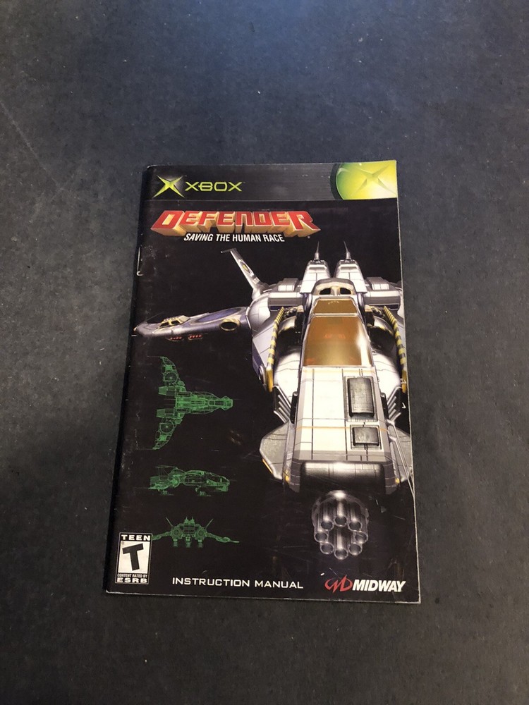 Defender Xbox Manual Only