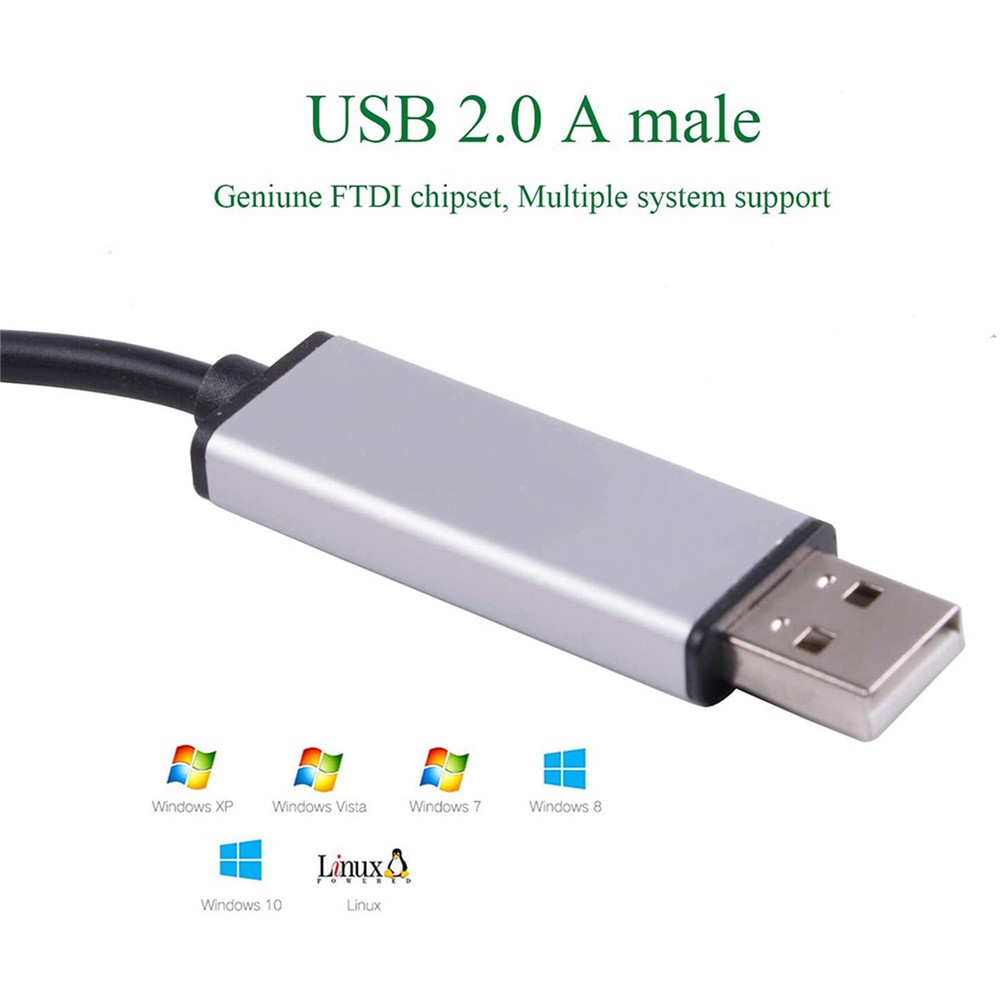 USB to DMX Interface Adapter DMX512 Controller Cable Stage Light for PC Computer