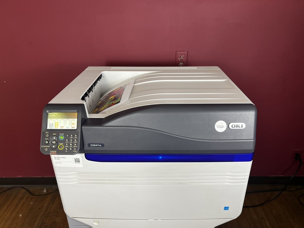 Oki C941e White Toner Printer